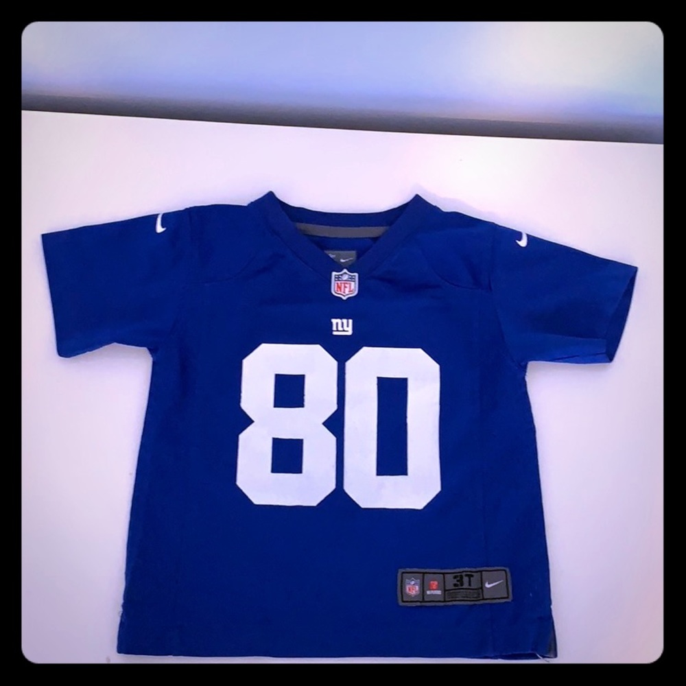 Nike NY Giants Cruz toddler jersey #80 size 3